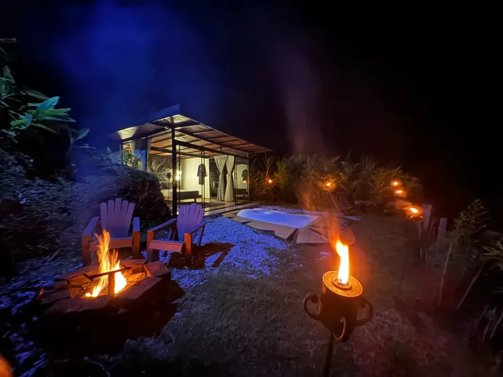 Glamping con desayuno incluido