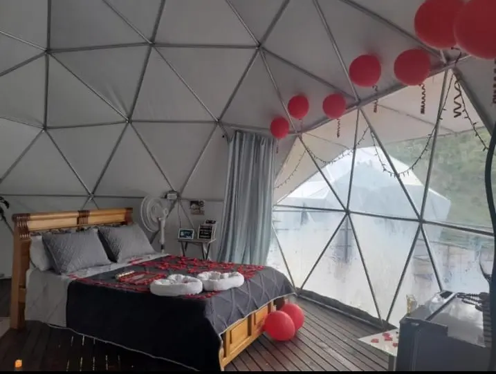 Glamping con Jacuzzi privado,