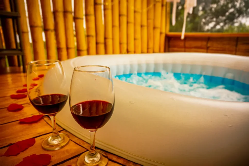 glamping guatavita con jacuzzi
