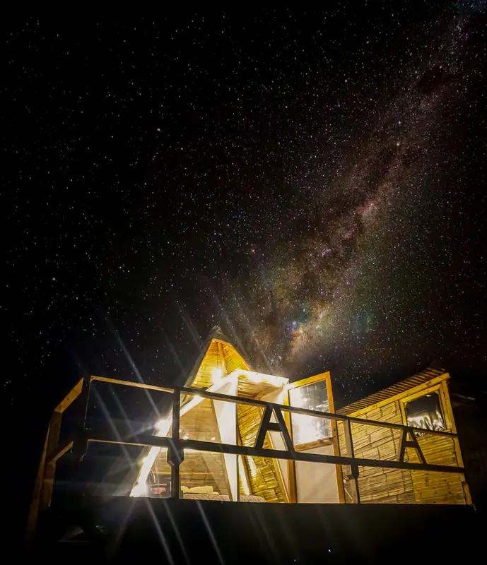 glamping guatavita con jacuzzi