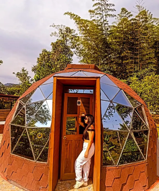 que es un glamping y tipos de glamping