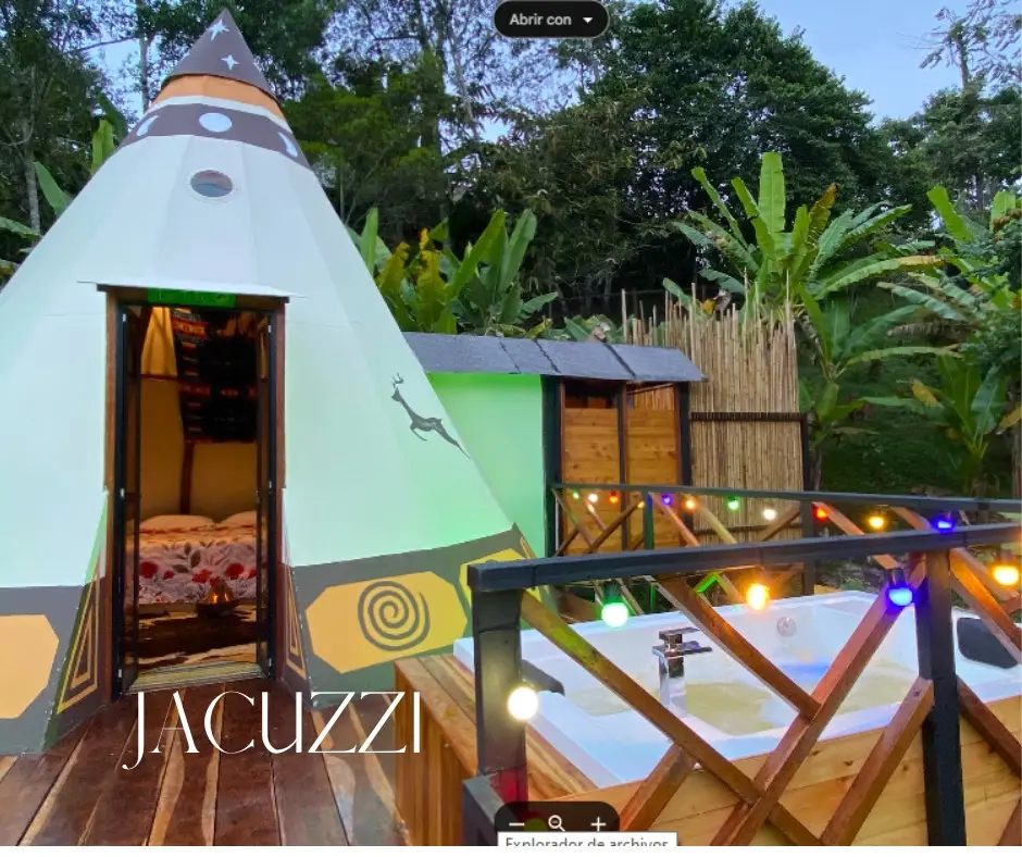 Glamping en Tipi